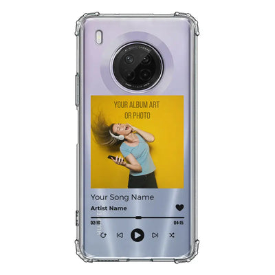 Huawei Y9A / Clear Classic Custom Album Art Phone Case - Huawei - Stylizedd.com