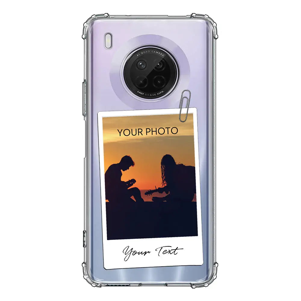 Huawei Y9A / Clear Classic Polaroid Photo Phone Case - Huawei - Stylizedd.com