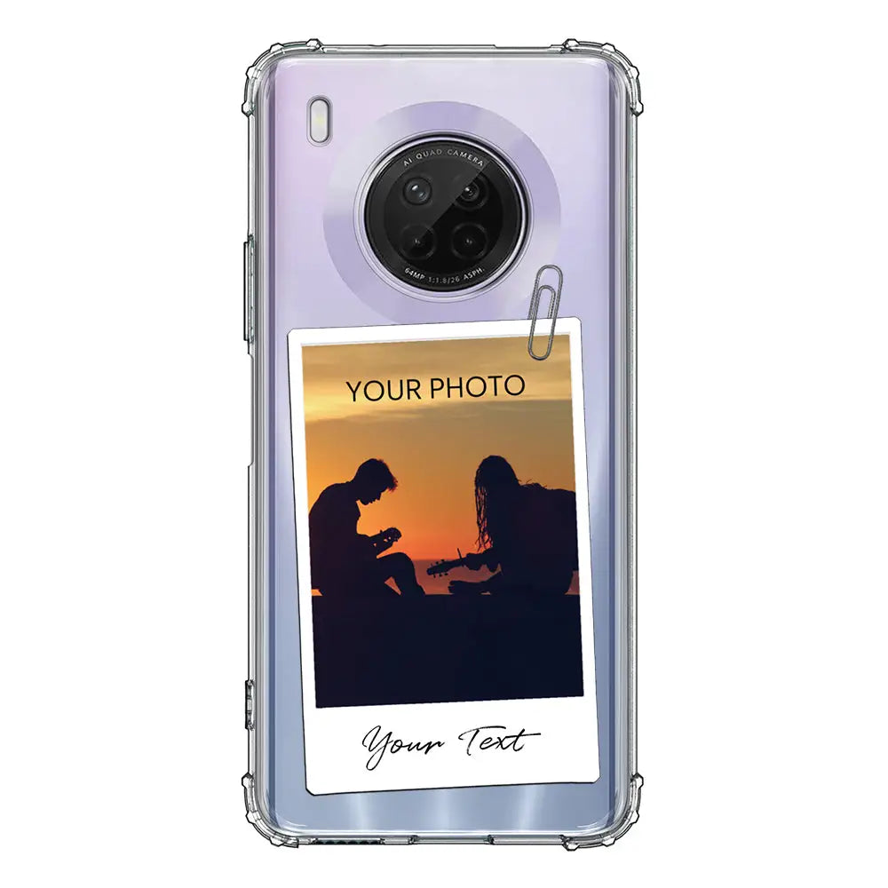 Huawei Y9A / Clear Classic Polaroid Photo Phone Case - Huawei - Stylizedd.com