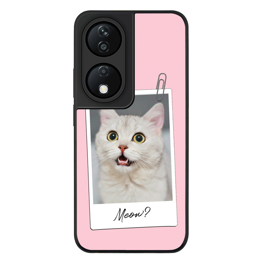 Polaroid Photo Pet Cat Phone Case - Honor - X7b / Rugged Black - Stylizedd
