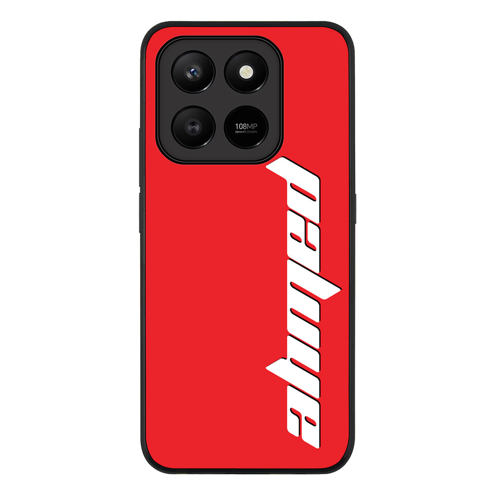 Custom Text, Vertical Name Phone Case - Honor