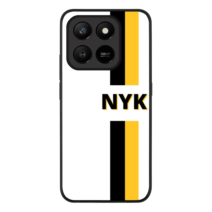 Custom Striped Monogram Phone Case - Honor