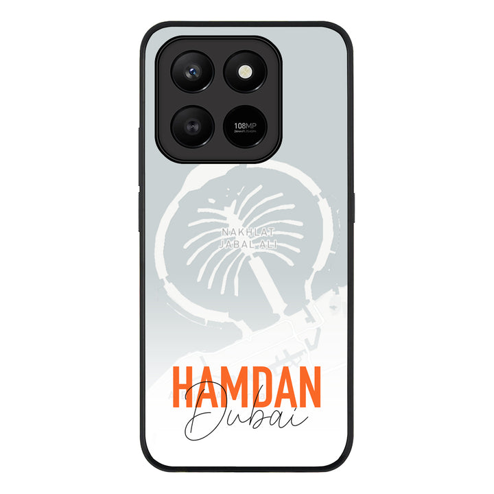 Personalized Location Map & Name, Phone Case - Honor