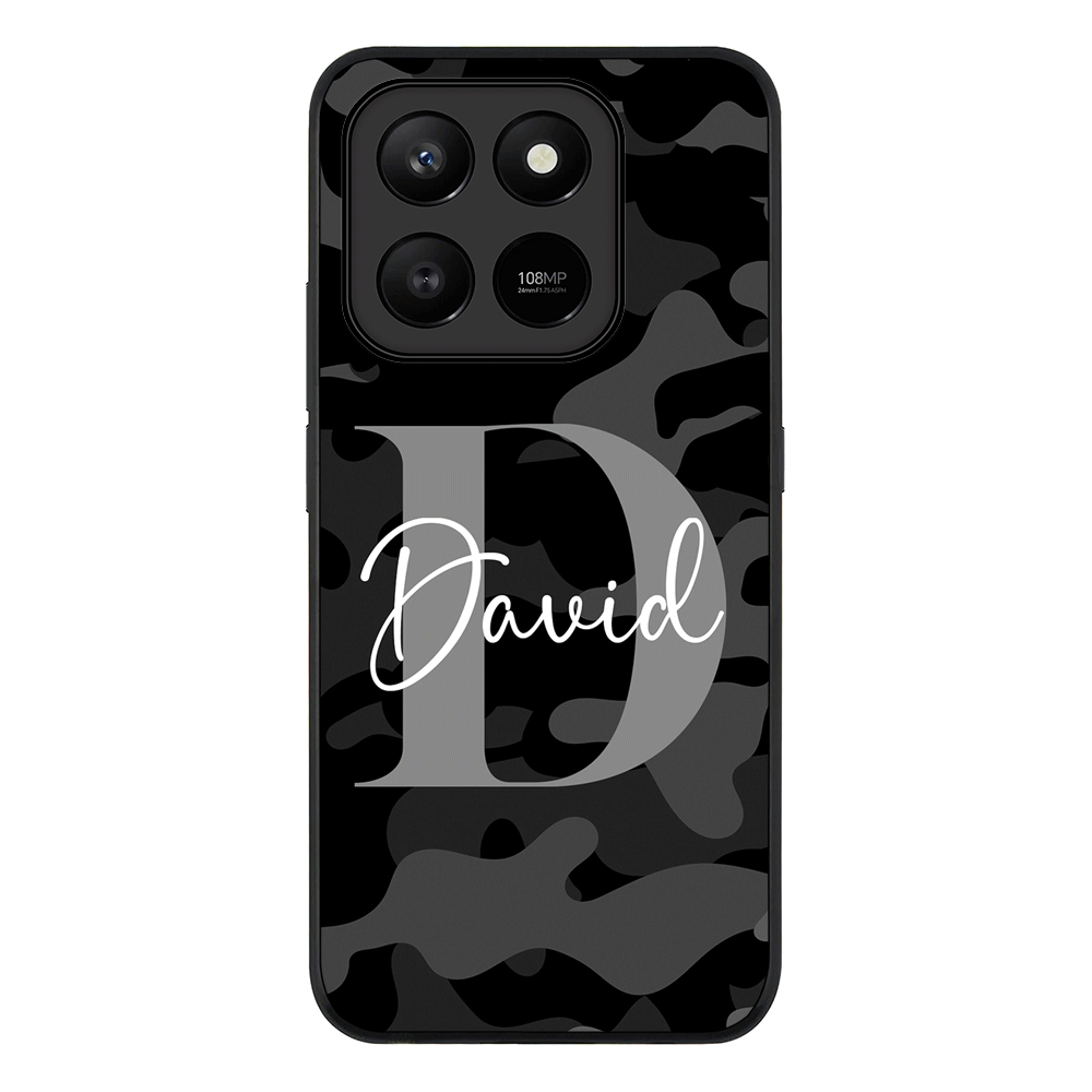 Personalized Name Camouflage Military Camo Phone Case - Honor