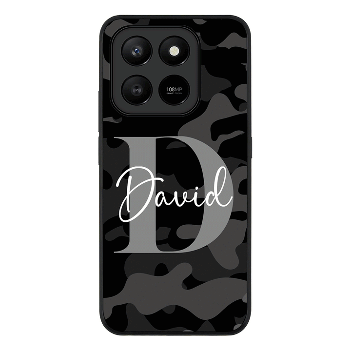 Personalized Name Camouflage Military Camo Phone Case - Honor