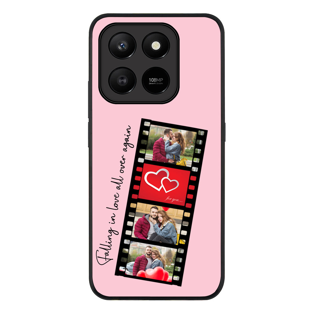 Custom Valentine Photo Film Strips, Phone Case - Honor