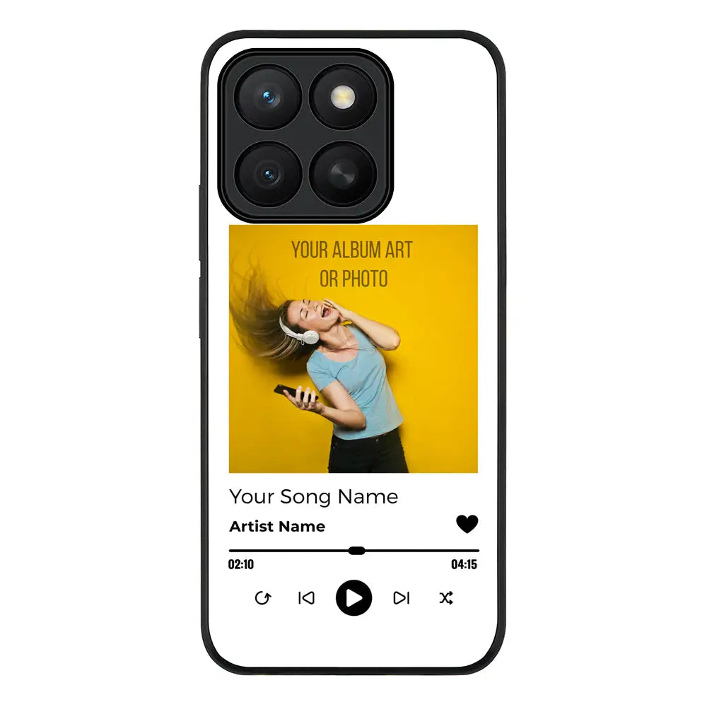 Custom Album Art Phone Case - Honor - X8c / Rugged Black - Stylizedd