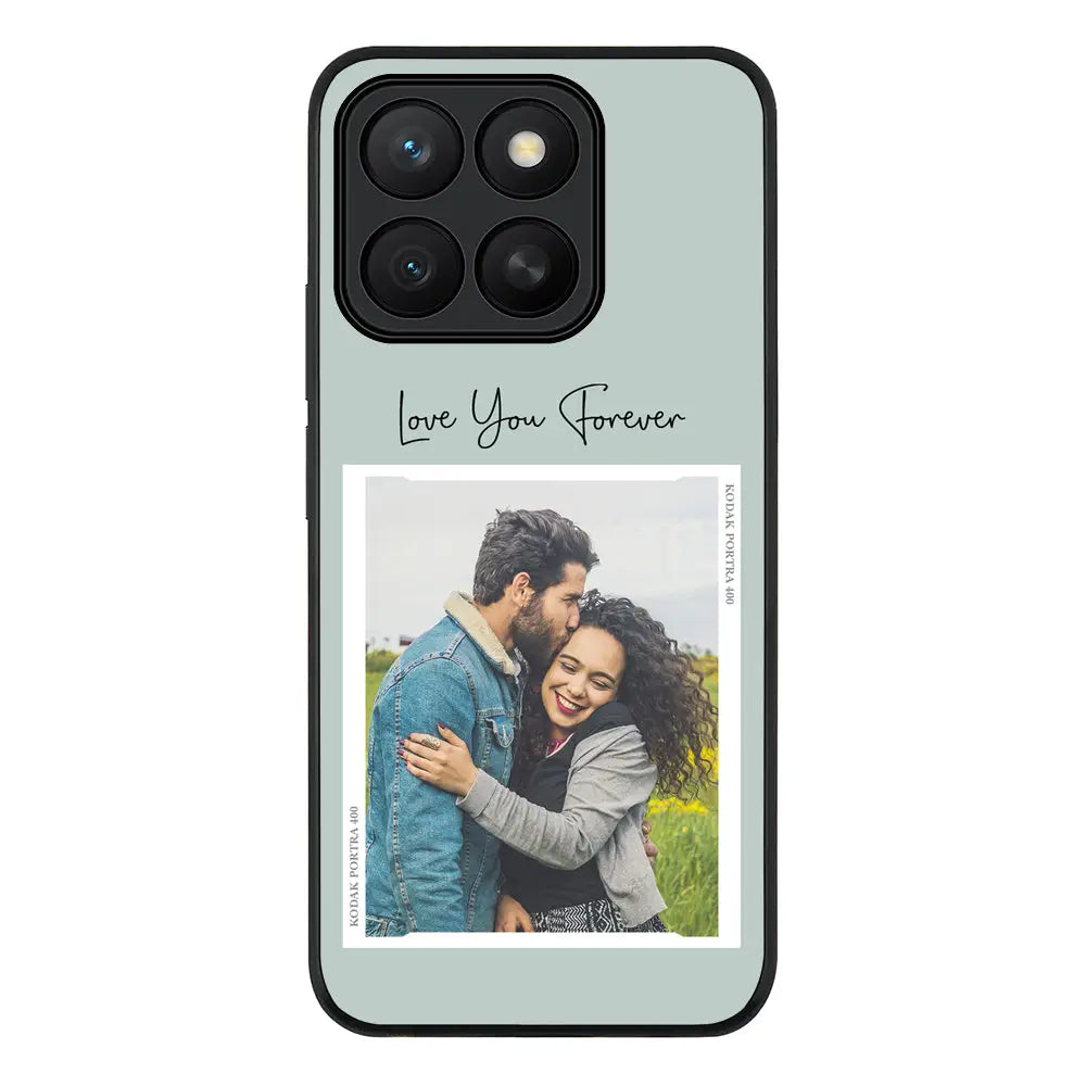Custom Memory Photo Phone Case - Honor - X8c / Rugged Black - Stylizedd