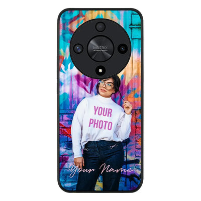 Honor X9b / Rugged Black Phone Case Custom Photo, My Style Phone Case - Honor - Stylizedd