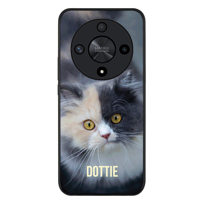 Honor X9b / Rugged Black Phone Case Personalized Pet Cat, Phone Case - Honor - Stylizedd