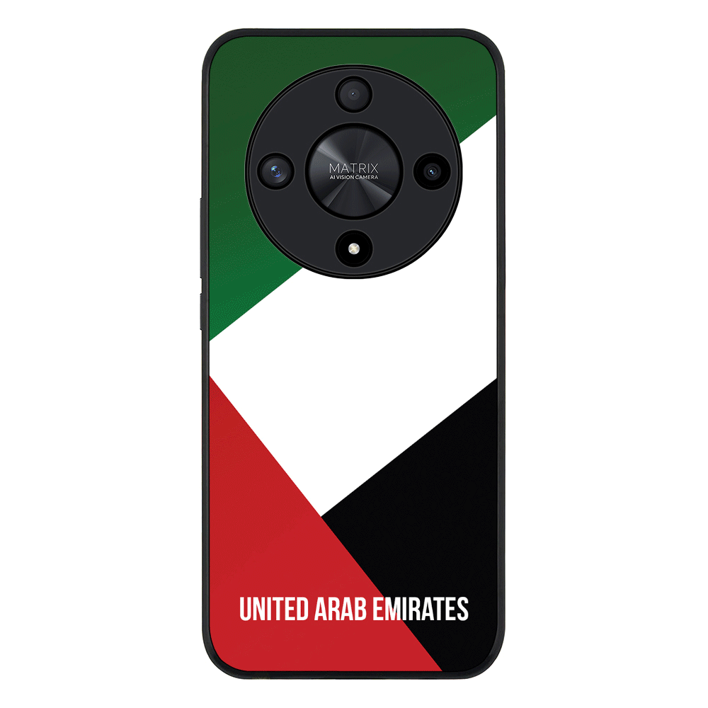 Personalized UAE United Arab Emirates Phone Case - Honor - X9b / Rugged Black - Stylizedd