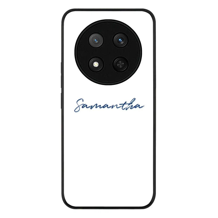 Custom Text My Name Phone Case - Honor - X9c / Magic7 Lite / Rugged Black - Stylizedd
