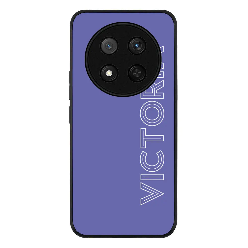 Personalized Name Custom Phone Case - Honor - X9c / Magic7 Lite / Rugged Black - Stylizedd