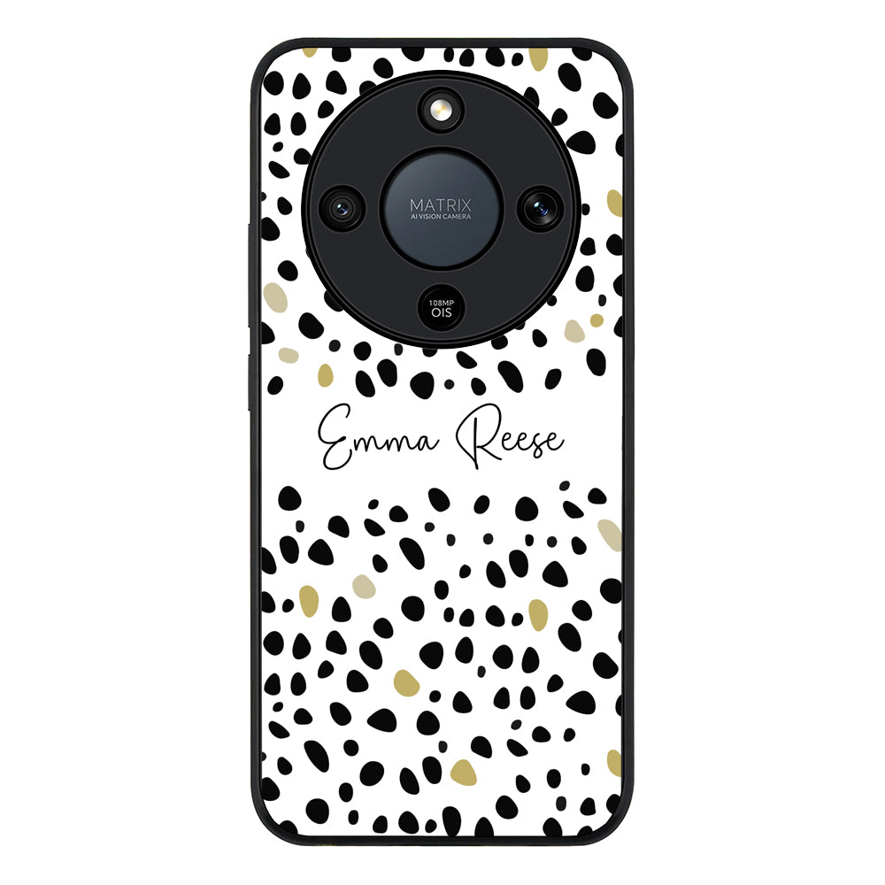 Pebble Multi Color Custom Text, My Name Phone Case - Honor