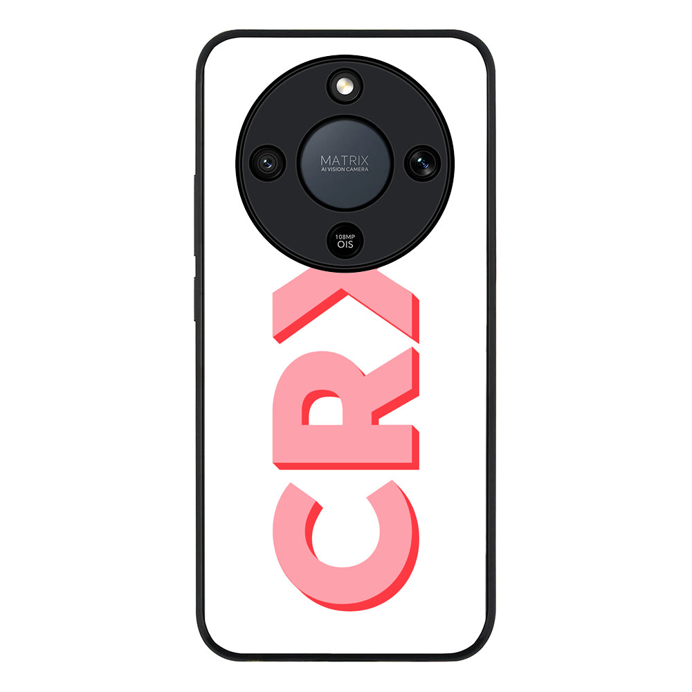 Personalized Monogram Initial 3D Shadow Text Phone Case - Honor