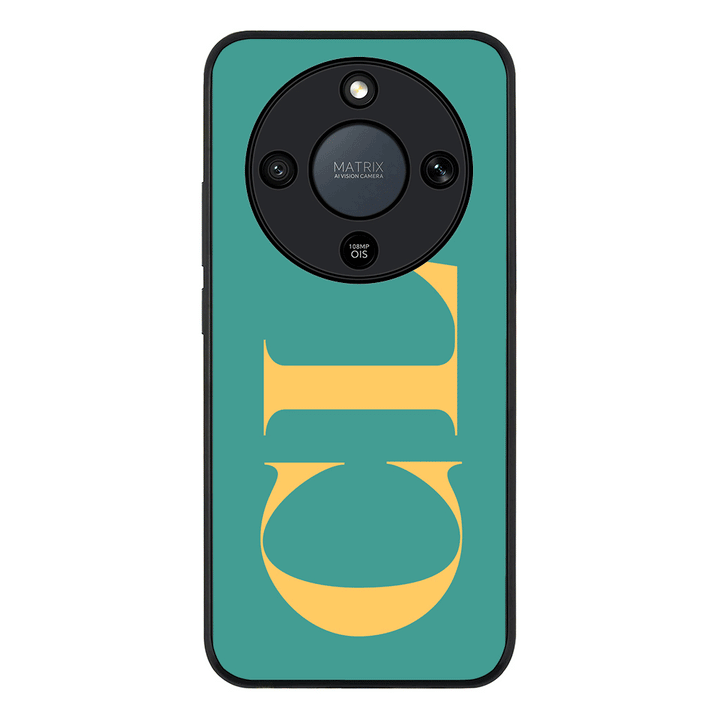 Personalized Monogram Large Initial 3D Shadow Text, Phone Case - Honor