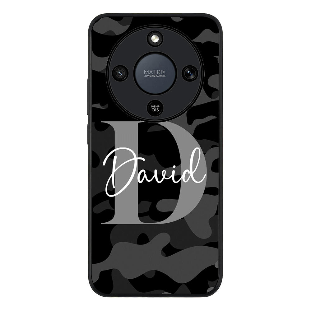 Personalized Name Camouflage Military Camo Phone Case - Honor