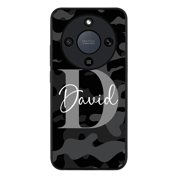 Personalized Name Camouflage Military Camo Phone Case - Honor