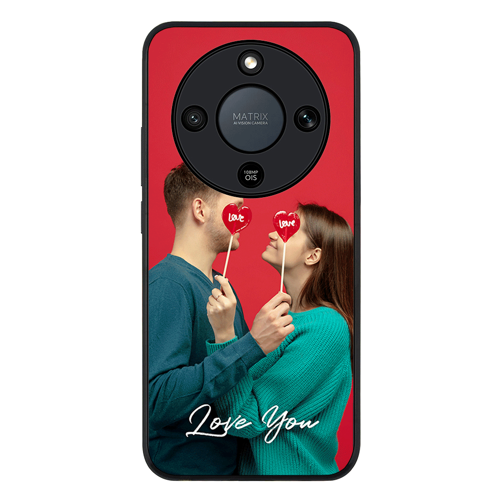Custom Photo Valentine, Phone Case - Honor