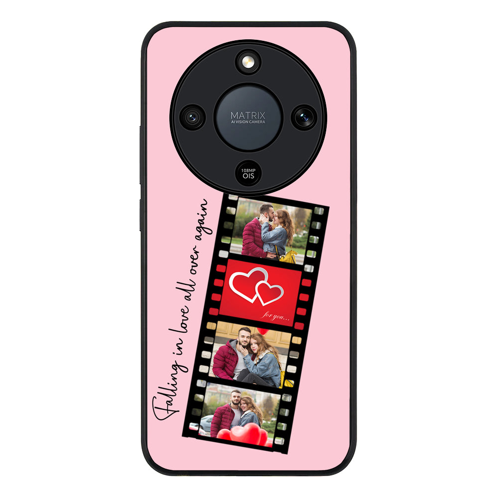 Custom Valentine Photo Film Strips, Phone Case - Honor