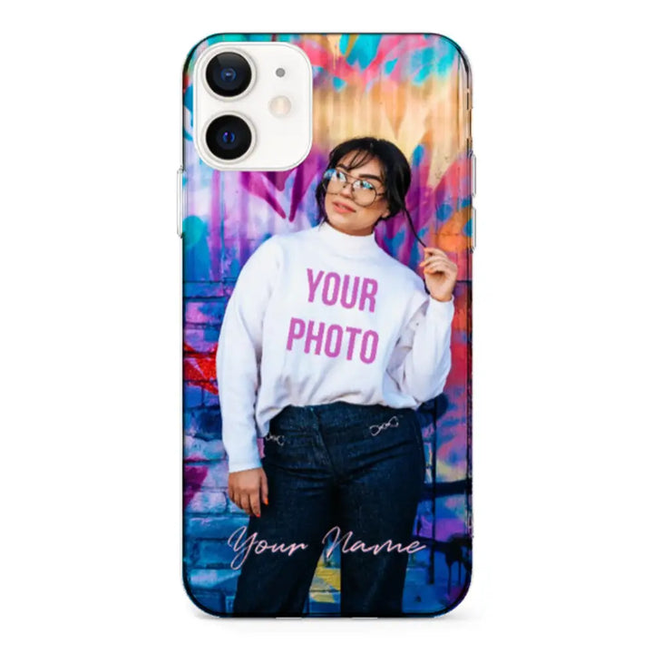 Apple iPhone 12 Mini / Clear Classic Custom Photo, My Style Phone Case - Stylizedd.com