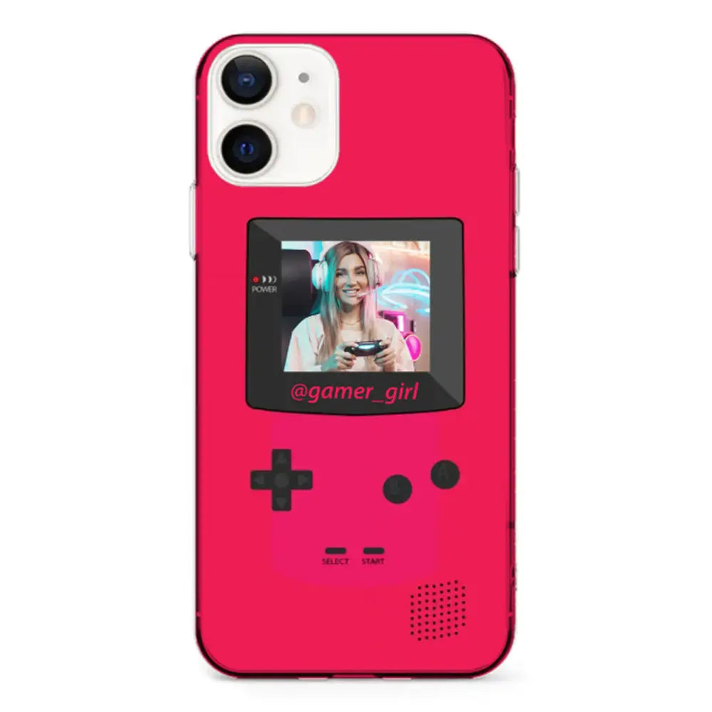 Apple iPhone 12 Mini / Clear Classic Customized Retro Game Console, Phone case - Stylizedd.com