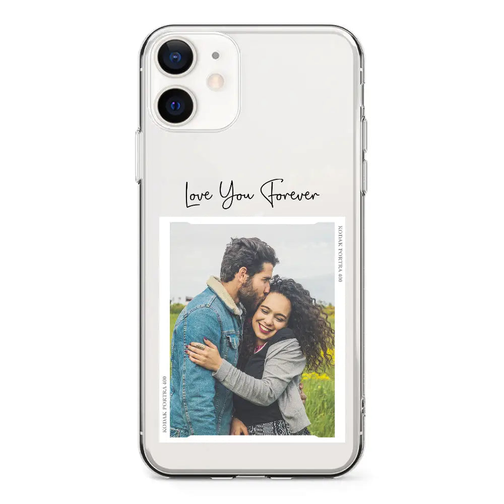 Apple iPhone 12 Mini / Clear Classic Custom Memory Photo, Phone Case - Stylizedd.com