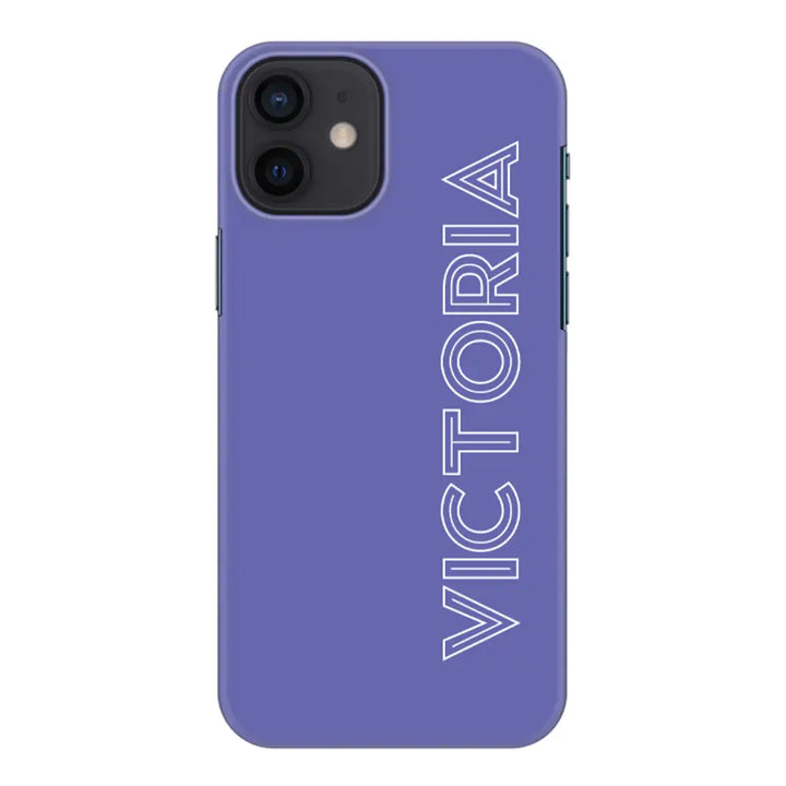 Apple iPhone 12 Mini / Snap Classic Personalized Name, Custom Phone Case - Stylizedd.com