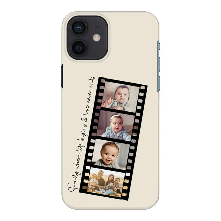 Apple iPhone 12 Mini / Snap Classic Custom Film Strips Personalised Movie Strip, Phone Case - Stylizedd.com