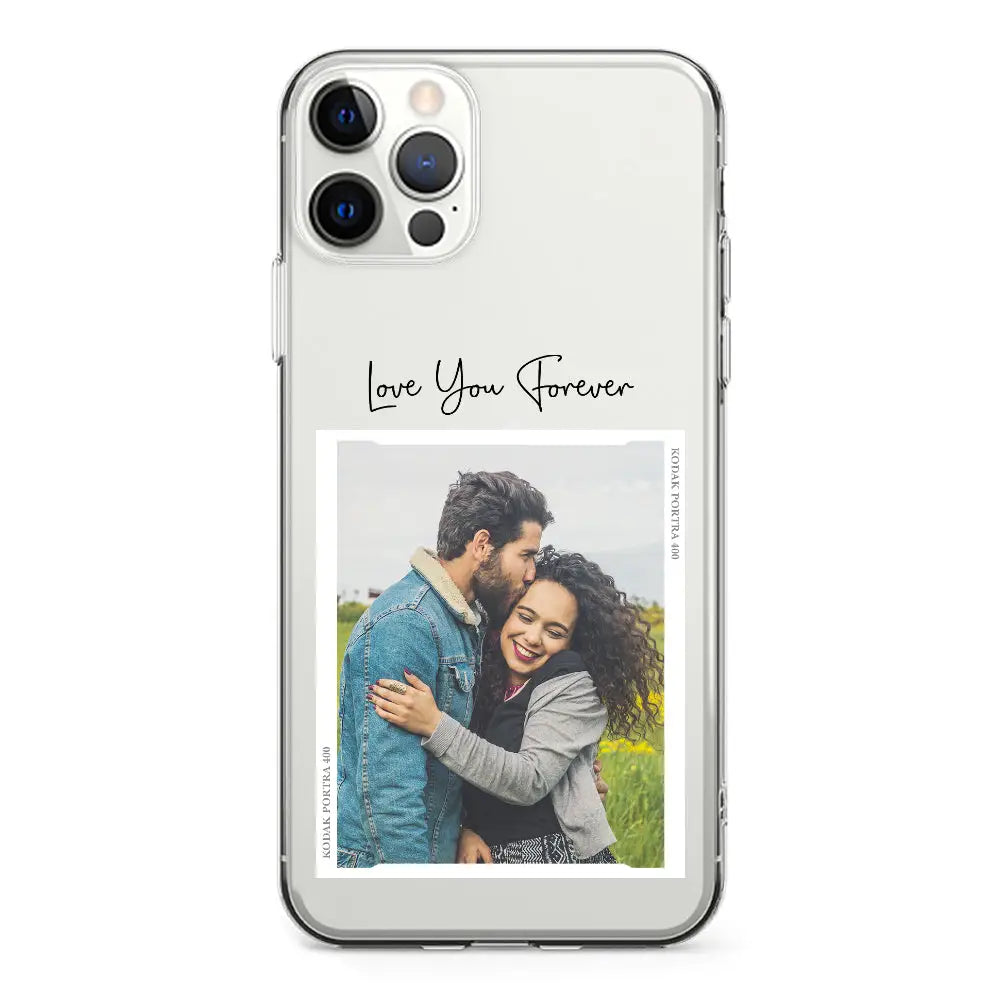 Apple iPhone 12 | 12 Pro / Clear Classic Custom Memory Photo, Phone Case - Stylizedd.com