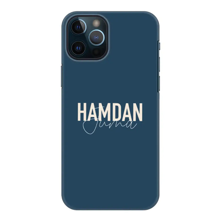 Apple iPhone 12 Pro Max / Snap Classic Personalized Name Horizontal, Phone Case - Stylizedd.com