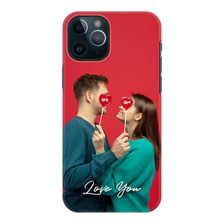 Apple iPhone 12 Pro Max / Snap Classic Custom Photo Valentine, Phone Case - Stylizedd.com