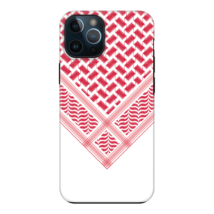 Apple iPhone 12 Pro Max / Tough Pro Custom Arab Shemagh, Phone Case - Stylizedd.com