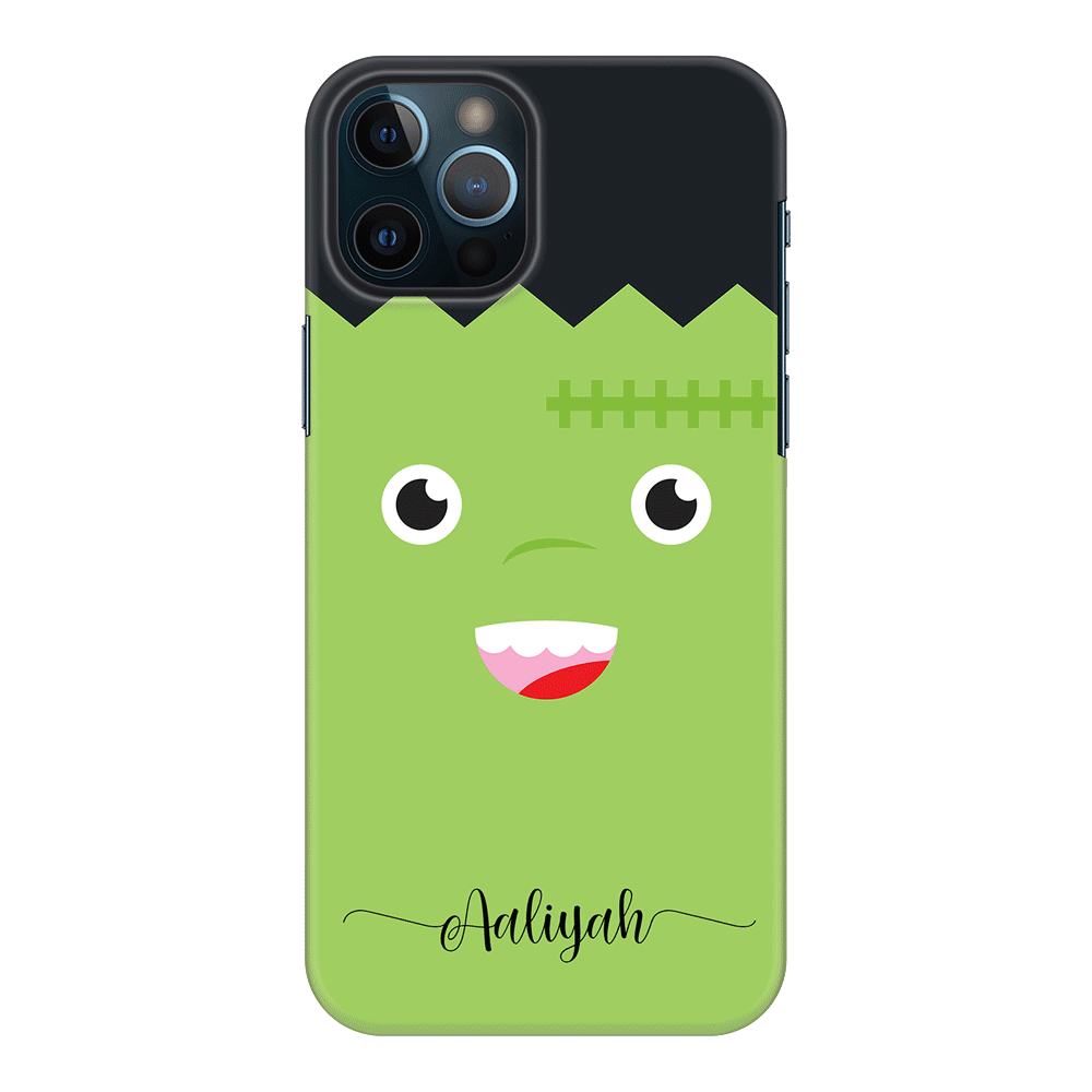 Apple iPhone 12 | 12 Pro / Snap Classic Personalized Text Cute Monsters, Phone Case - Stylizedd.com