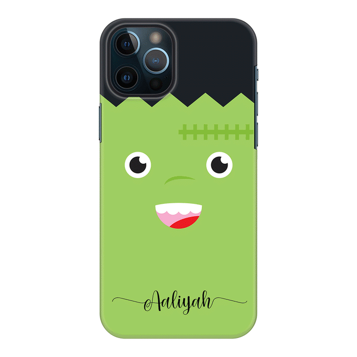 Apple iPhone 12 | 12 Pro / Snap Classic Personalized Text Cute Monsters, Phone Case - Stylizedd.com