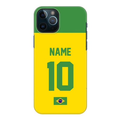 Apple iPhone 12 | 12 Pro / Snap Classic Phone Case Personalized Football Jersey Phone Case Custom Name & Number - Stylizedd.com