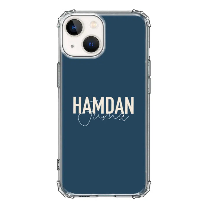 Apple iPhone 15 Plus / Snap Classic Personalized Name Horizontal, Phone Case - Stylizedd.com