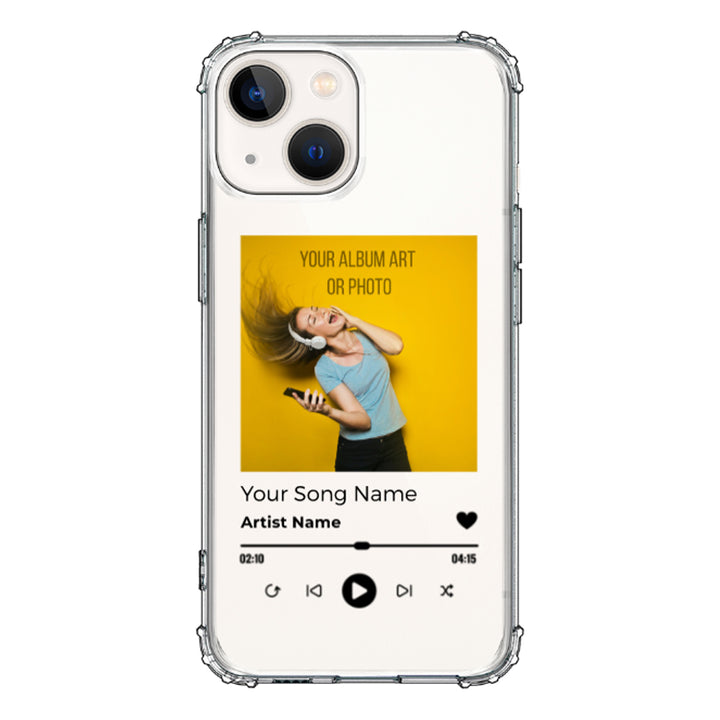 Apple iPhone 13 Mini / Clear Classic Custom Album Art Phone Case - Stylizedd.com