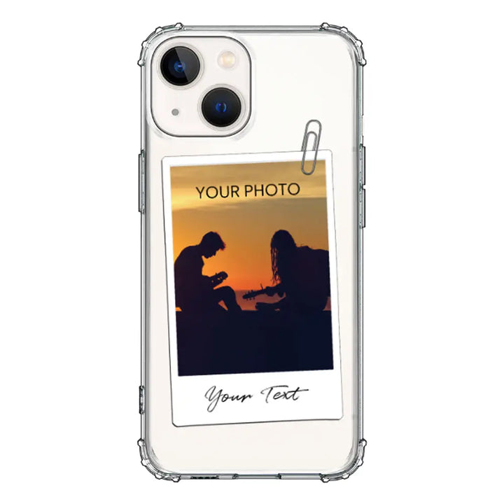 Apple iPhone 13 Mini / Clear Classic Polaroid Photo Phone Case - Stylizedd.com