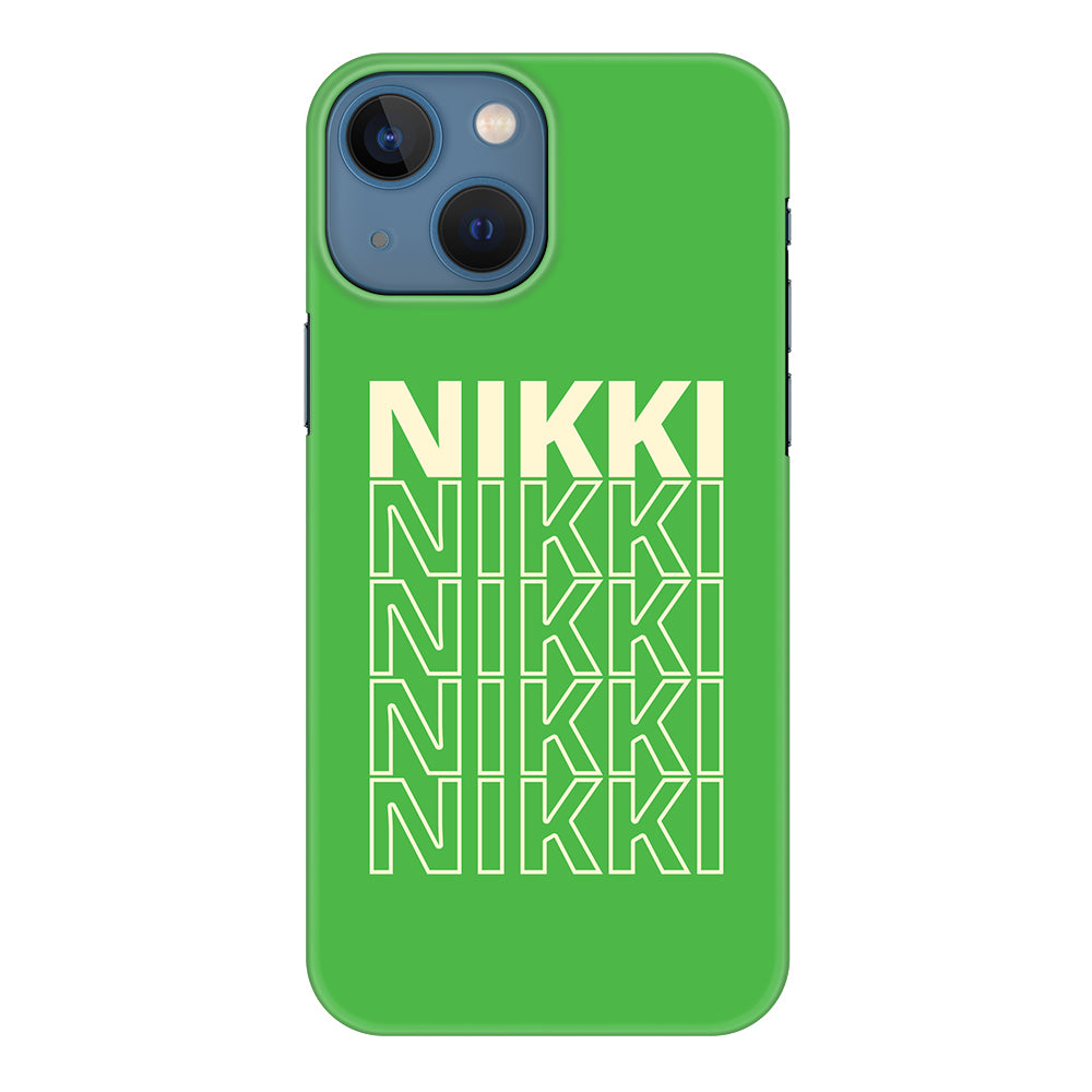 Apple iPhone 13 Mini / Snap Classic Repeated Monogram Phone Case - Stylizedd.com
