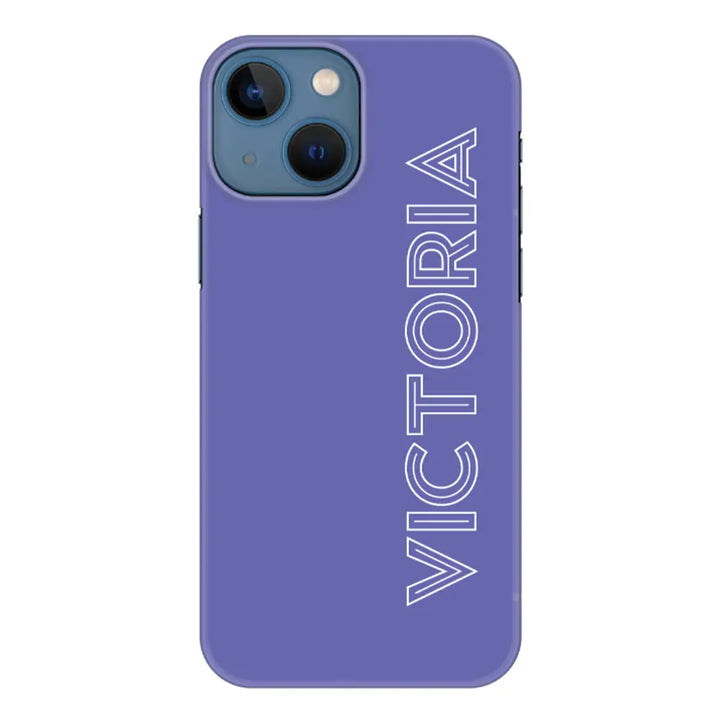 Apple iPhone 13 Mini / Snap Classic Personalized Name, Custom Phone Case - Stylizedd.com