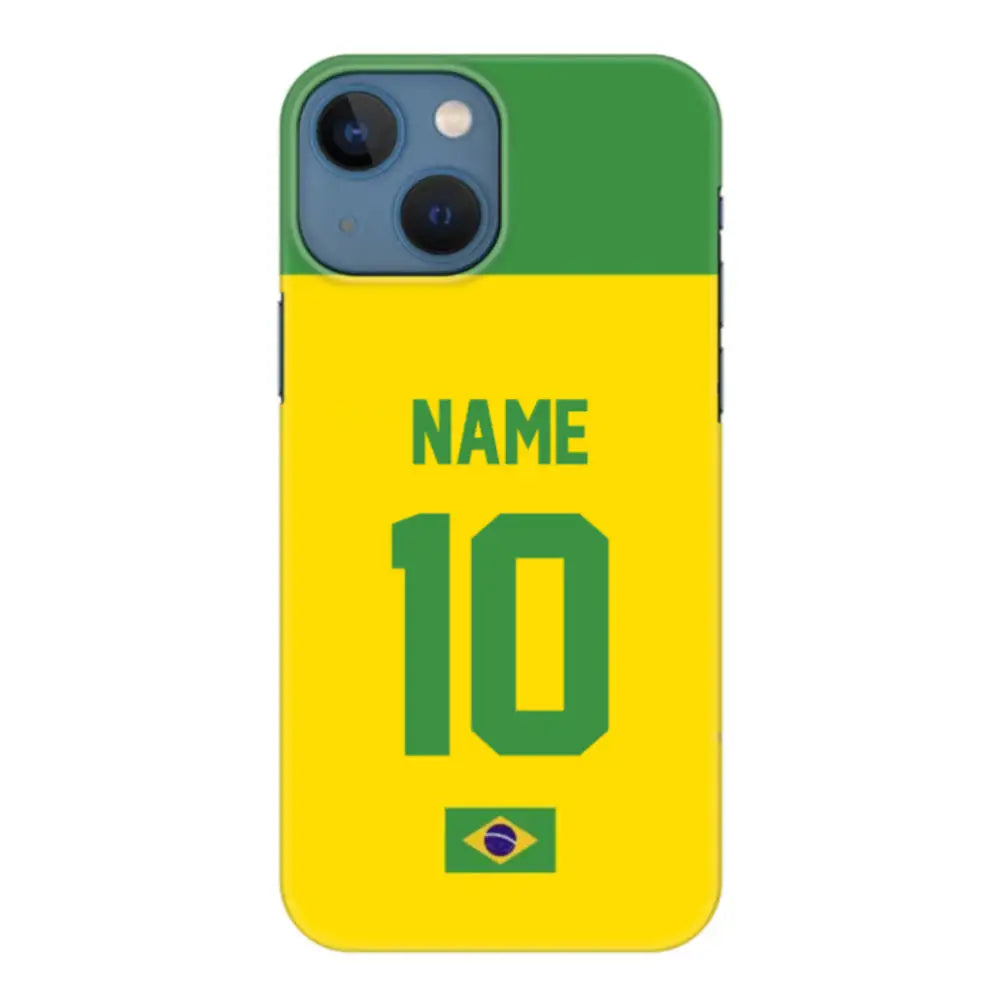 Apple iPhone 13 Mini / Snap Classic Personalized Football Jersey Phone Case Custom Name & Number - Stylizedd.com