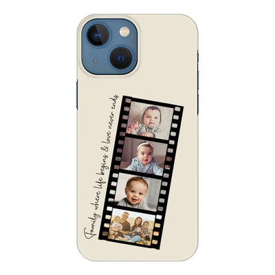 Apple iPhone 13 Mini / Snap Classic Phone Case Custom Film Strips Personalised Movie Strip, Phone Case - Stylizedd.com