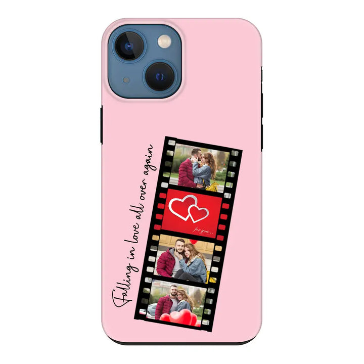 Apple iPhone 13 Mini / Tough Pro Custom Valentine Photo Film Strips, Phone Case - Stylizedd.com