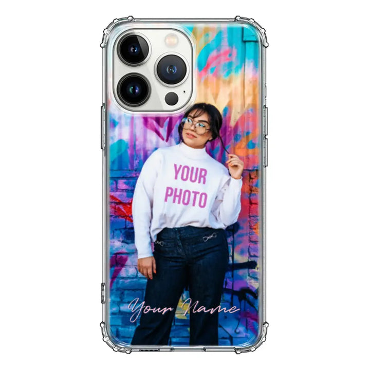 Apple iPhone 13 Pro / Clear Classic Custom Photo, My Style Phone Case - Stylizedd.com