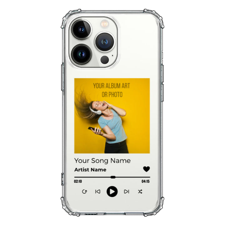 Apple iPhone 13 Pro / Rugged Black Custom Album Art Phone Case - Stylizedd.com