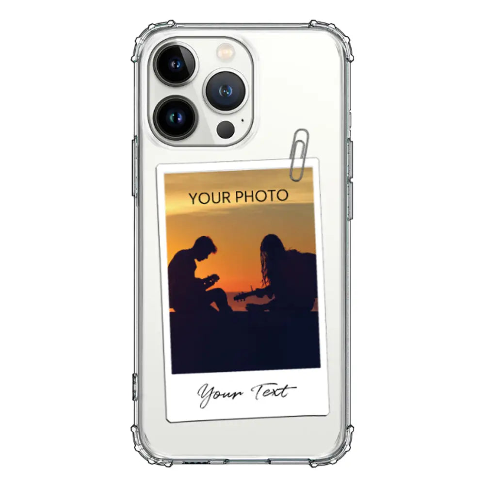 Apple iPhone 13 Pro / Clear Classic Polaroid Photo Phone Case - Stylizedd.com