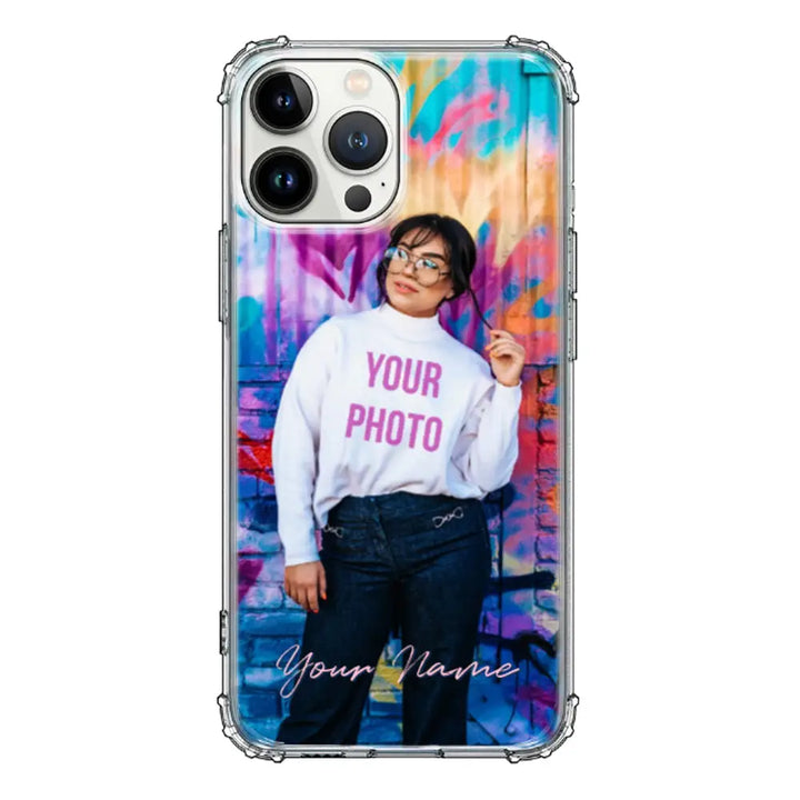 Apple iPhone 13 Pro Max / Clear Classic Custom Photo, My Style Phone Case - Stylizedd.com