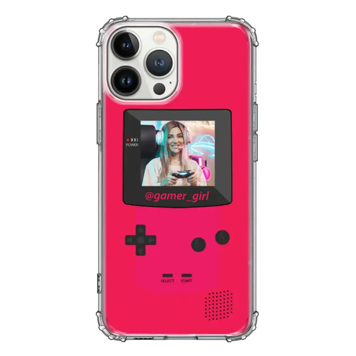 Apple iPhone 13 Pro Max / Clear Classic Customized Retro Game Console, Phone case - Stylizedd.com