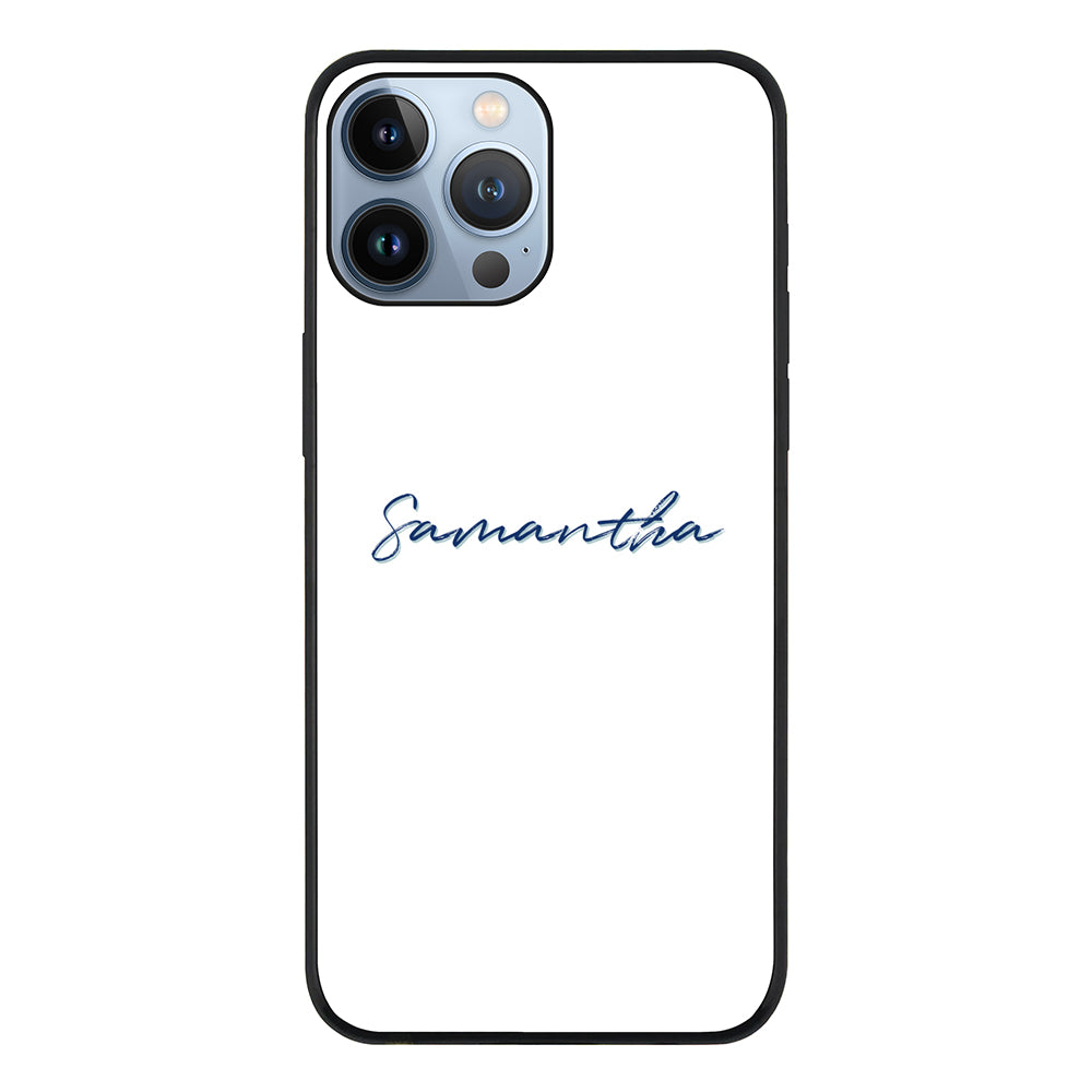 Apple iPhone 13 Pro Max / Tough Pro Custom Text, My Name Phone Case - Stylizedd.com